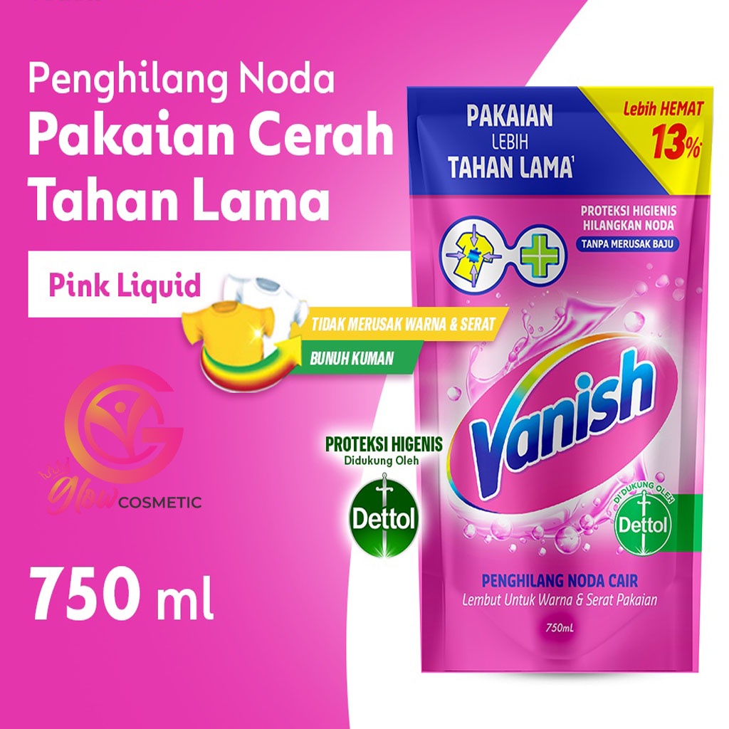 VANISH PENGHILANG NODA CAIR KEMASAN PINK 750 ML