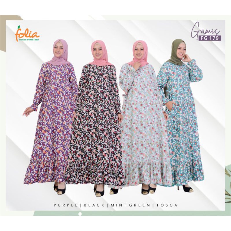 FOLIA FG 179 / GAMIS FOLIA / GAMIS KATUN JEPANG / HOME DRES