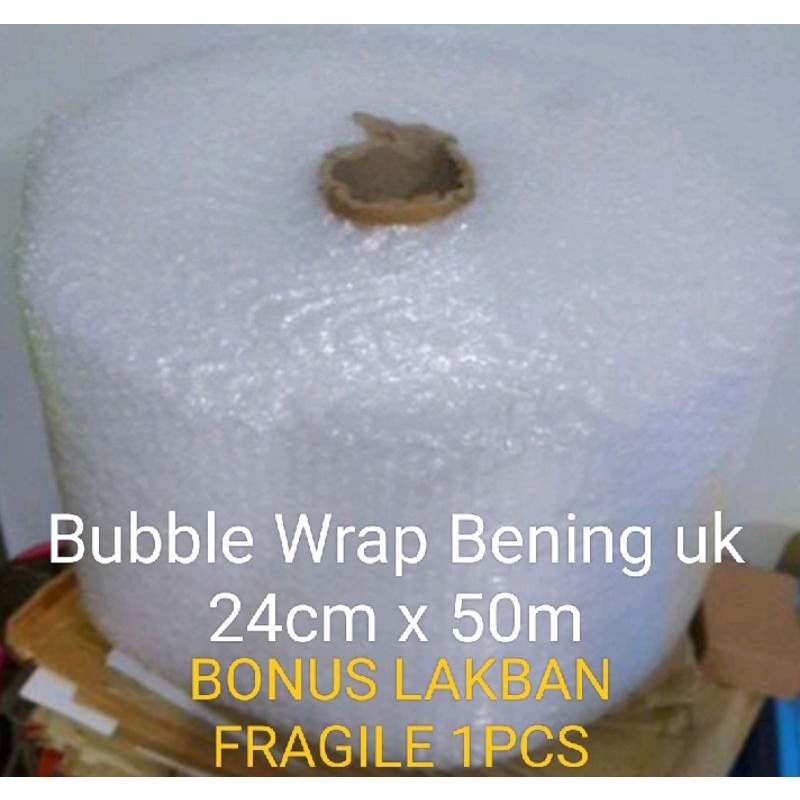 

BUBBLEWRAP 50m FREE LAKBAN FRAGILE