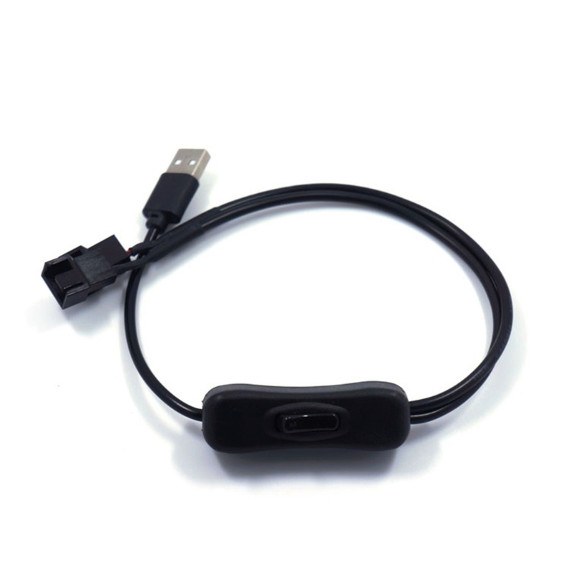 Kabel Adaptor Power Kipas btsg 1ke2 USB Ke3 /4Pin Konektor PWM 5V Untuk w/On/Off Swi
