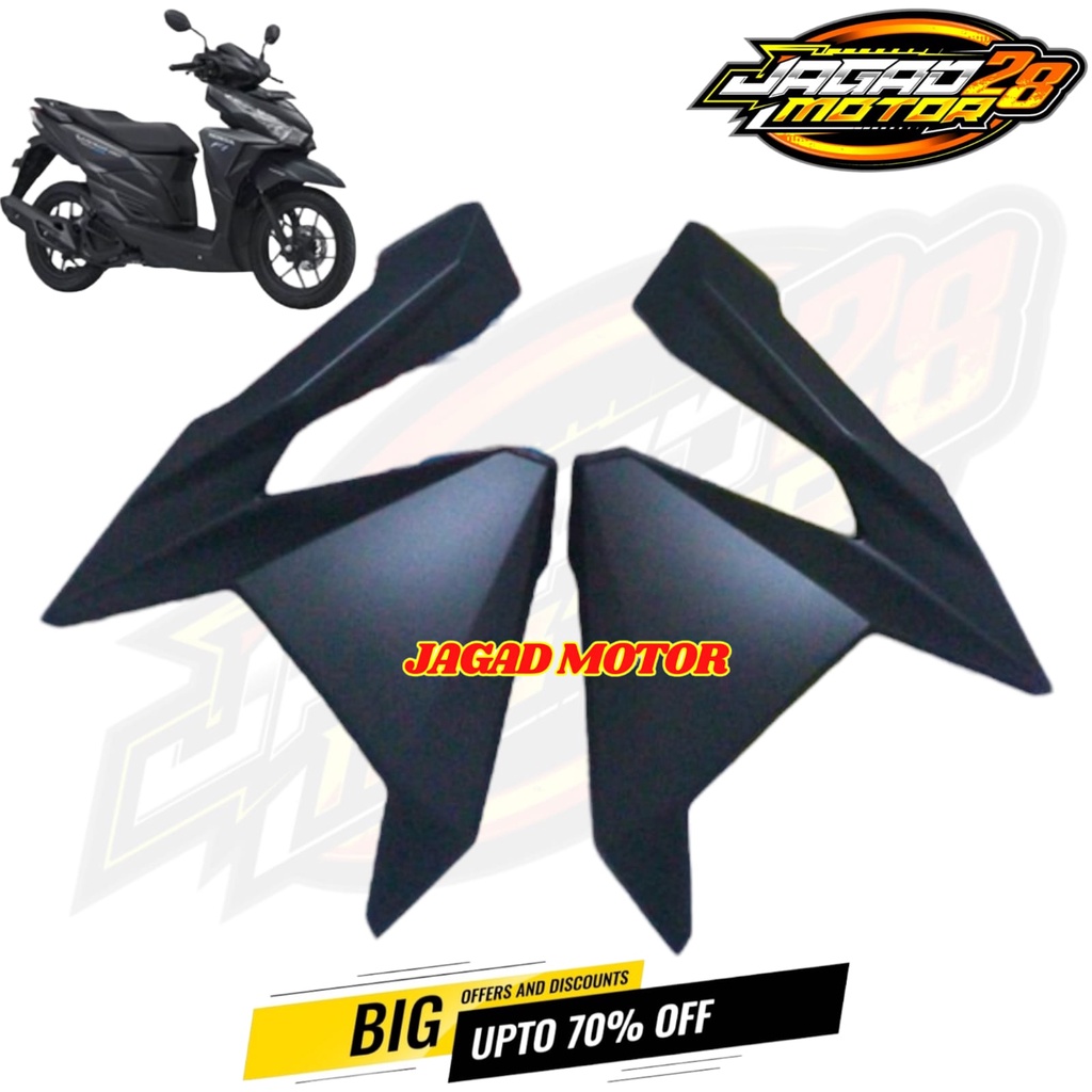 Sayap Legshield Luar Vario 125 150 LED ESP 2015 2016 2017 Hitam Doff / Sayap Vario 125 150 LED K59 Set Kanan Kiri 2015 2016 2017 Hitam Doff / Sayap Depan Honda Vario 125 150 K59 LED Hitam Doff / Sayap Vario 125 150 LED Kanan Kiri Hitam Doff 2015 2016 2017