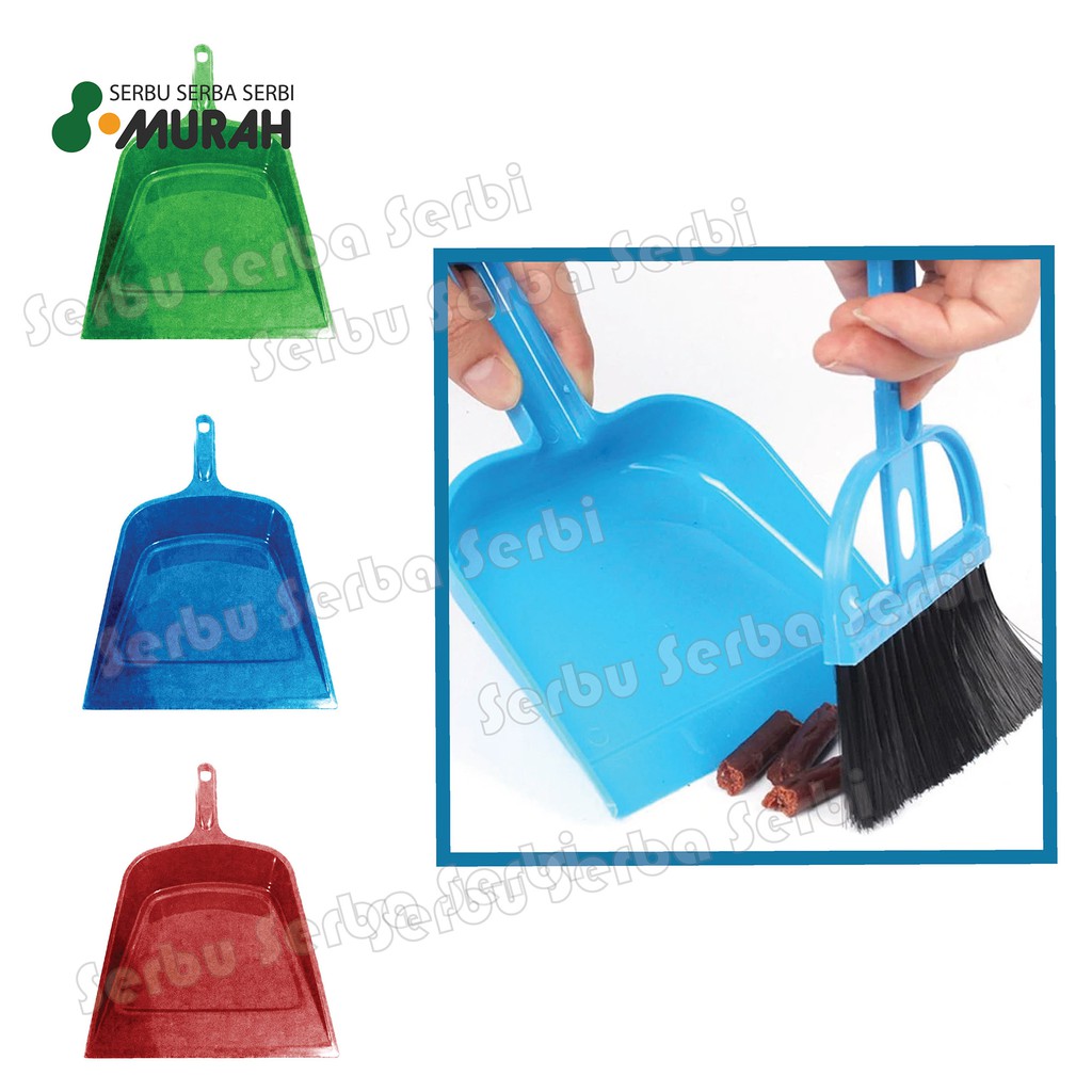 SERBU MURAH - Sekrop Sampah Kecil Gg Plastik cikrak plastik Pengki / Serok Sampah Plastik Mini