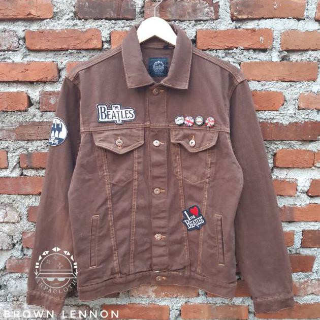 ARFACLOTH / DENIM JACKET / BROWN LENNON