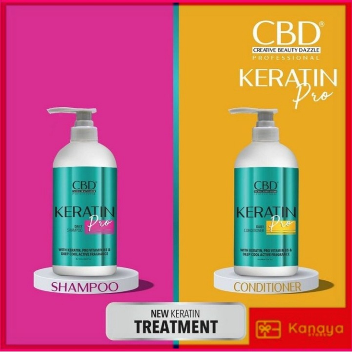 CBD Professional Keratin Pro Serie/SHAMPOO/CONDITIONER 1000ML