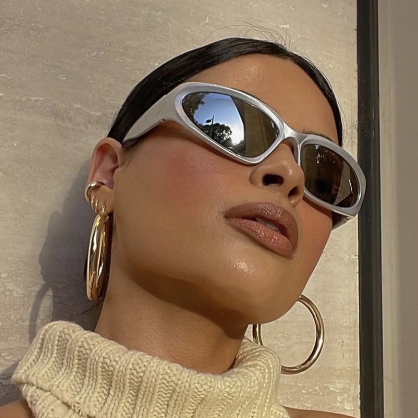 Kacamata Hitam Warna-Warni Gaya Eropa Dan Amerika Untuk Olahraga Bersepeda