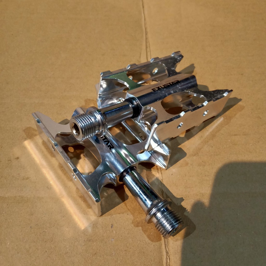 Pedal Sepeda Exustar E-PC960 Silver