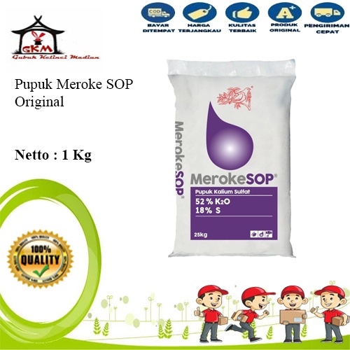 Meroke SOP 1 kg  Pupuk Kalium Sulfat Hidroponik