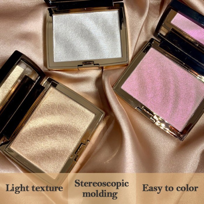 HOJO Highlighter Pallette Waterproof Glitter Highlighter &amp; BRONZER Original Powder Make up