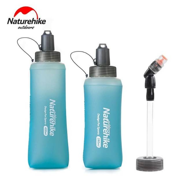 Botol Lipat TPU Soft Shell 420ml Naturehike NH17S028-B