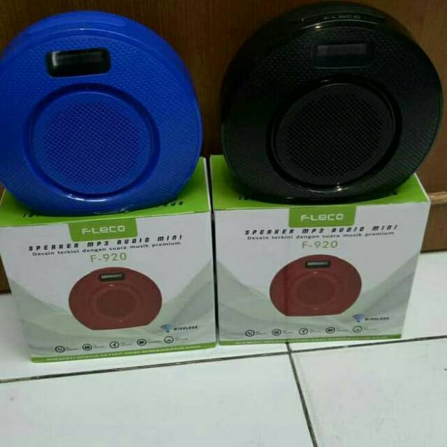 SPEAKER BLUETOOTH FLECO F 920 SUPER BAS/SALON AKTIF RADIO PORTABLE MP3 USB MULTIMEDIA WIRELESS F-920