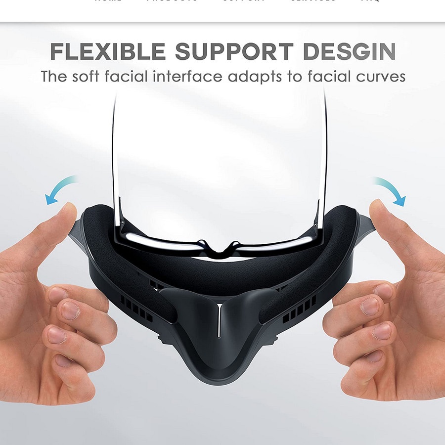 BOBOVR F2 Fitness Facial Interface Fan With Magnet for Oculus Quest 2