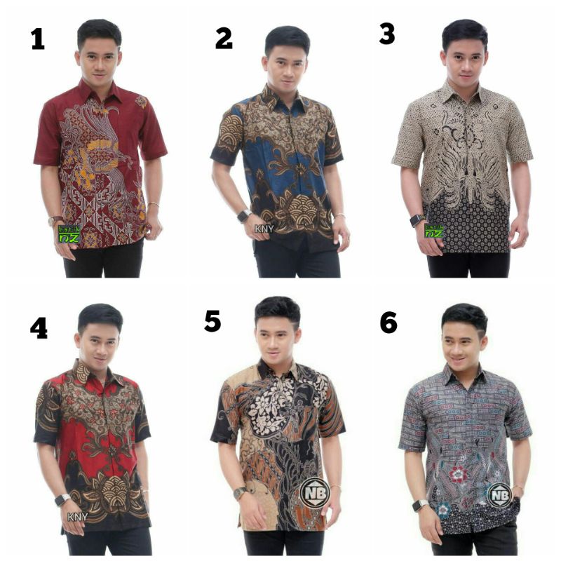 Distro batik new arrival   Kemeja batik klasik murah