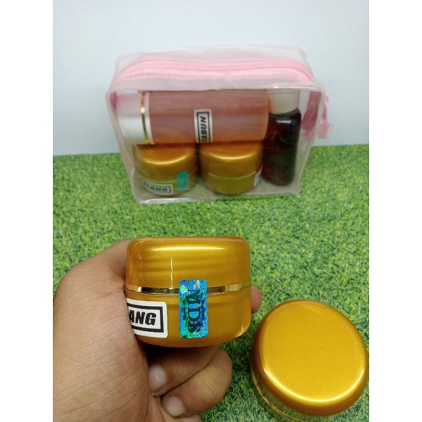 CREAM HN GOLD ORIGINAL HOLO MDS BIRU // PAKET HN 4in1 KEMASAN DOMPET