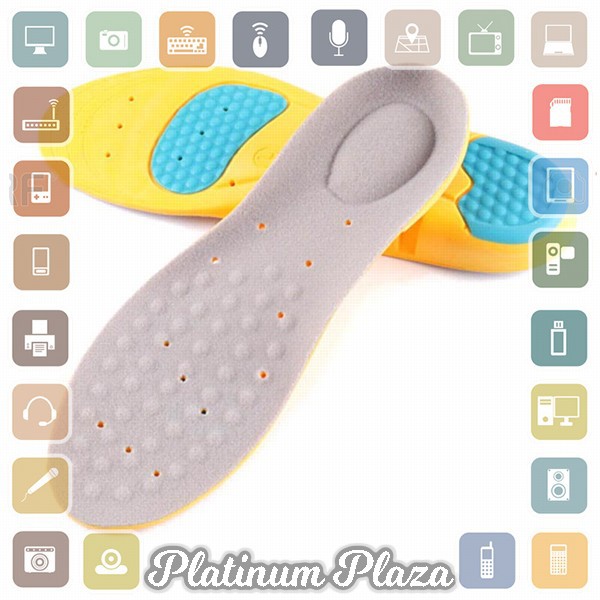 SUNVO Alas Sol Dalam Sepatu Olahraga Running Cushion Insole Size M - L3 - Yellow`RWTBJL-