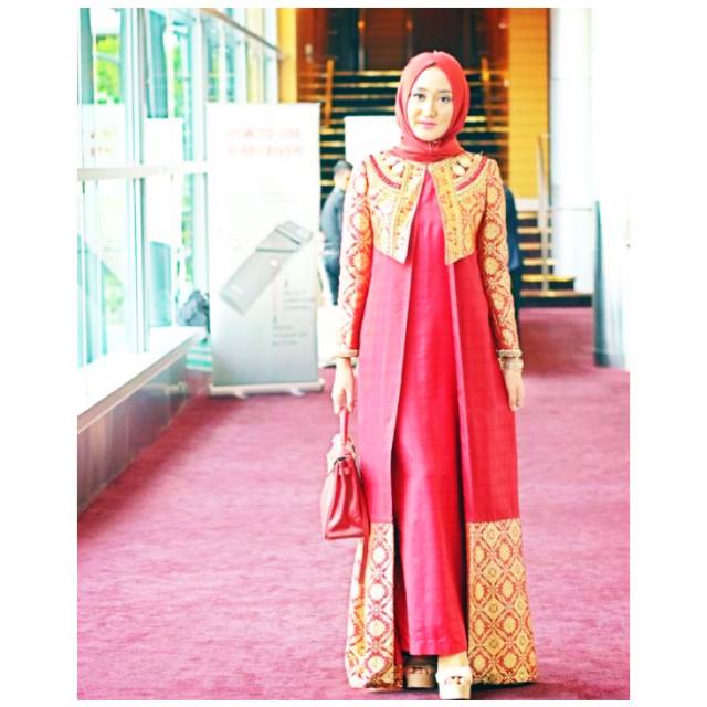 Model Baju Gamis Dian Pelangi