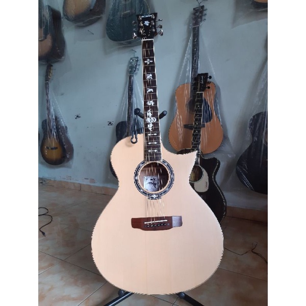 Gitar akustik schecter natural