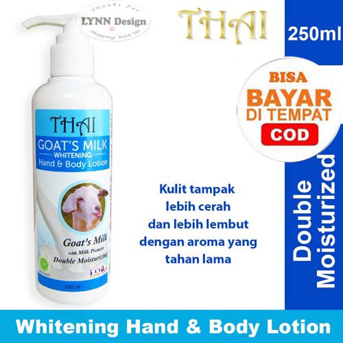 THAI Goats Milk Hand Body Lotion 250ml_Lynn Design