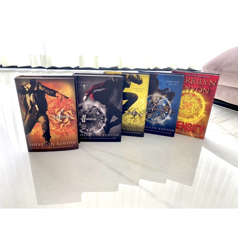 Inferno, Illusion, Instinct, Invision & Intensity HARDCOVER (Chronicles of Nick #4 - #8) 5-books bun