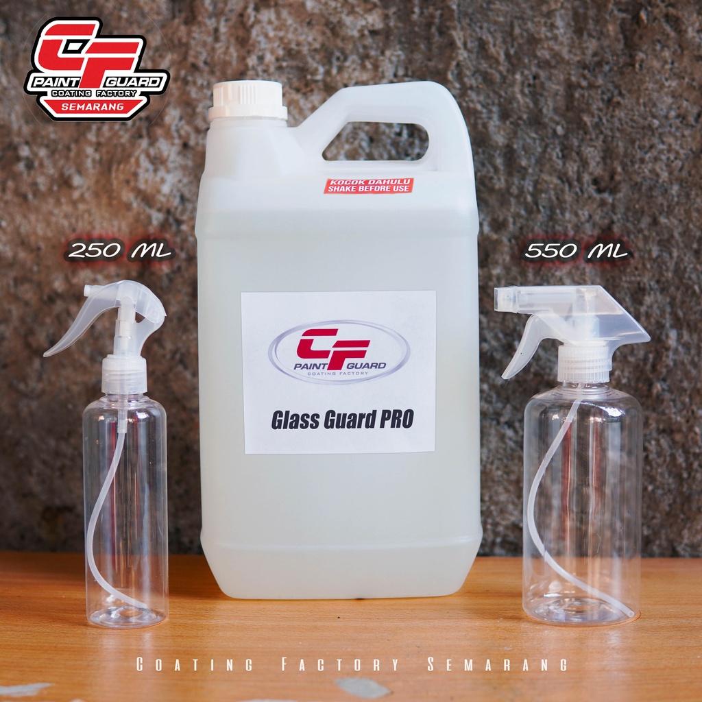 GLASS GUARD PRO Anti Tolak Air Pelindung Kaca Mobil by Coating Factory