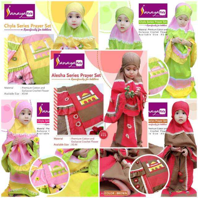 Mukena anak Sanaya Kids