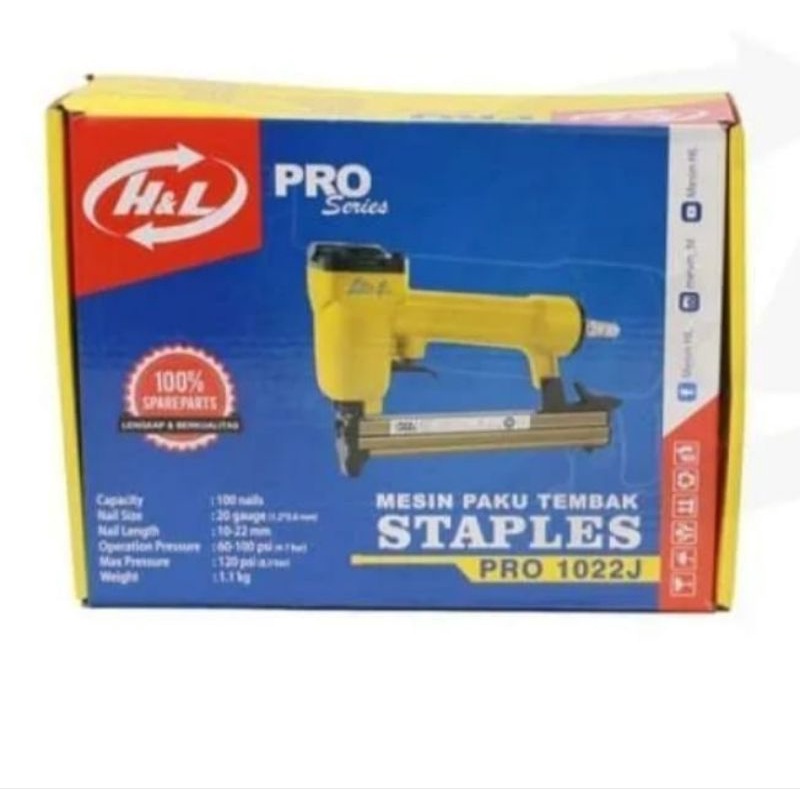 HEKTER PAKU TEMBAK U STAPLES H&amp;L PRO 1022J