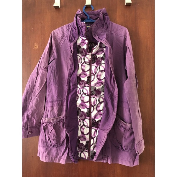Jaket ungu - Preloved