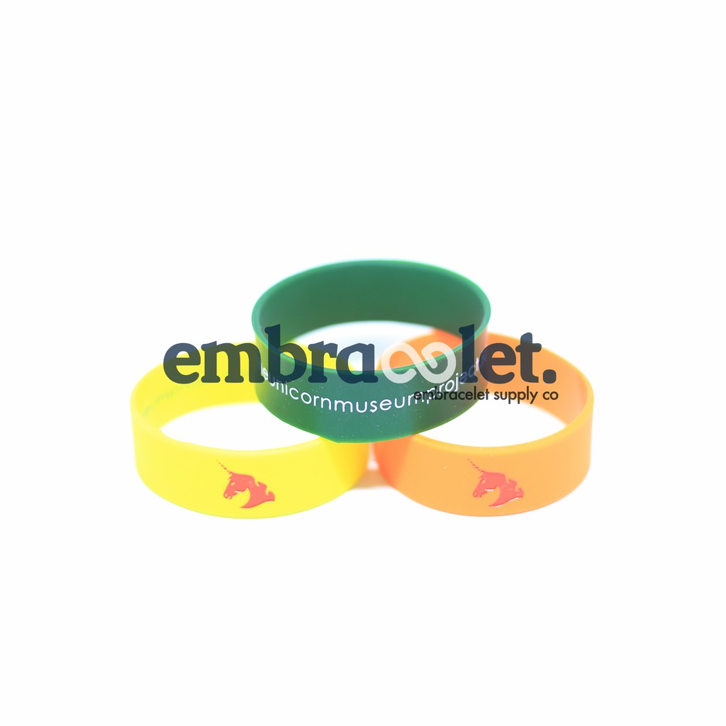 GELANG SILICONE CUSTOM IMPORT (25PCS) (TULISAN MASUK, BERWARNA)