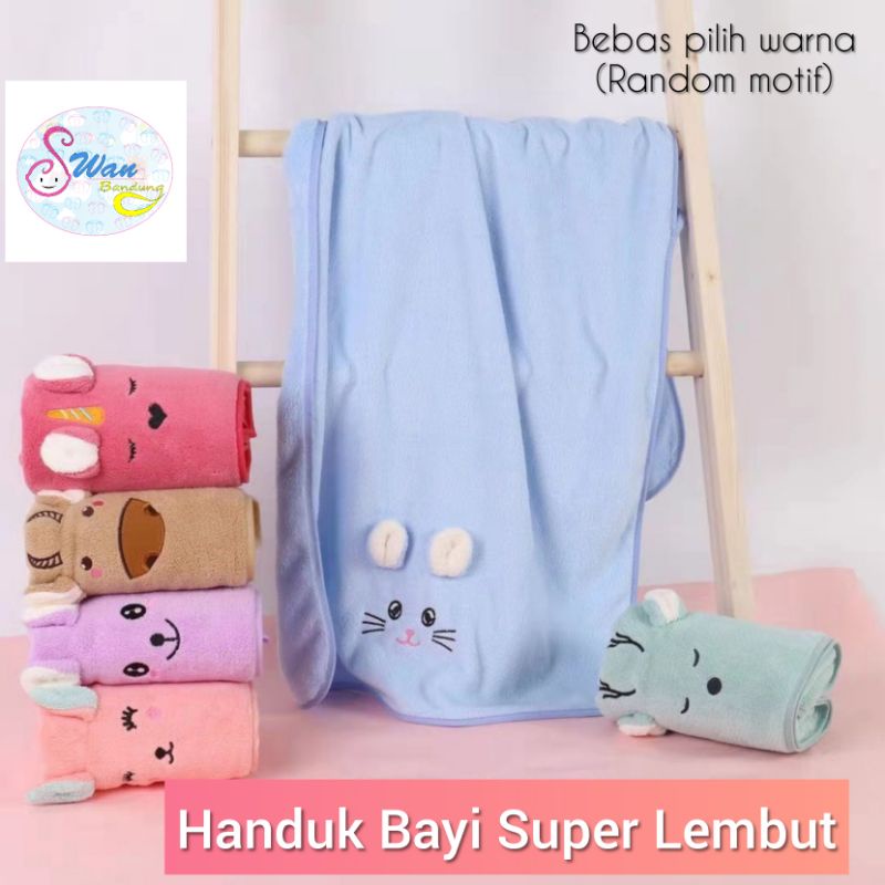 Handuk Bayi Model Karakter 3D Kualitas Premium Import Super Lembut