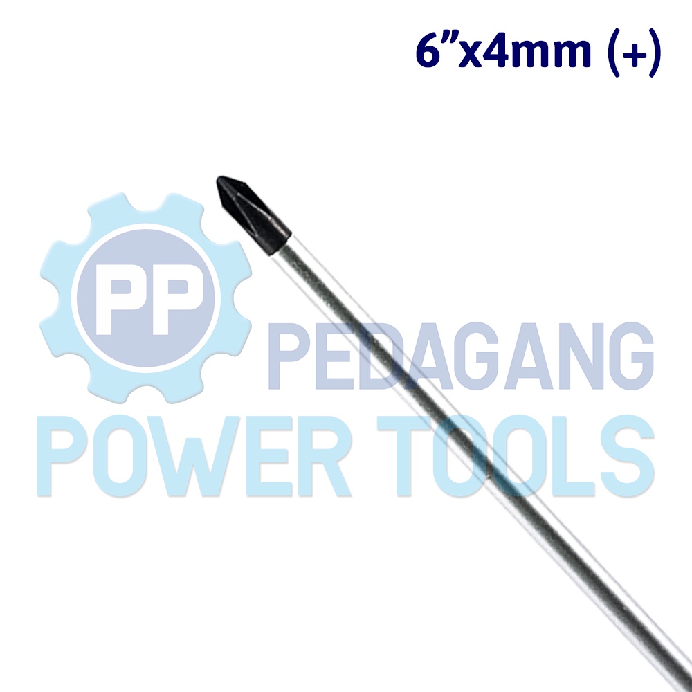 ATS OBENG BOLA 6 INCH PLUS GAGANG PLASTIK KEMBANG RADIO SCREWDRIVER