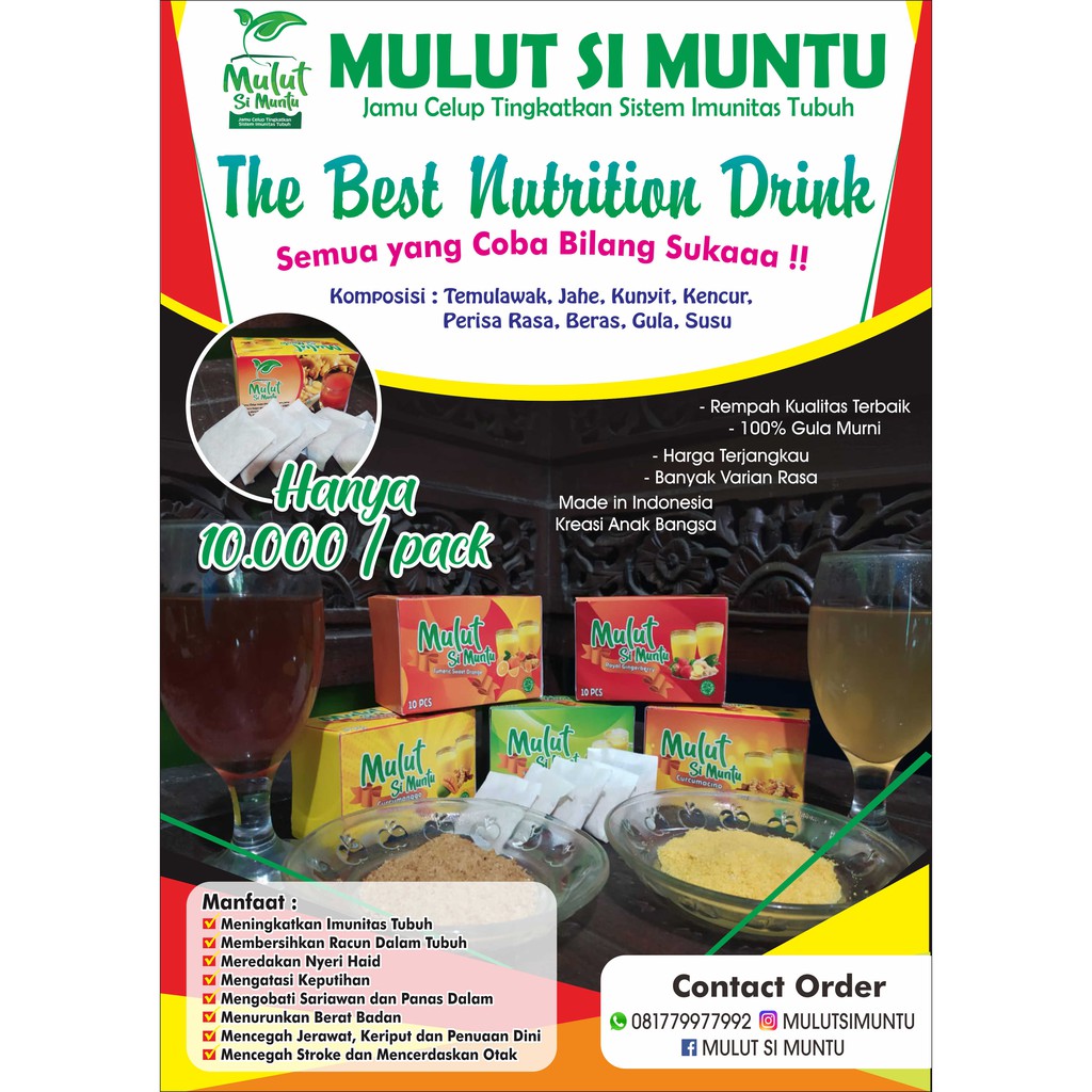 

Jamu Mulut Si Muntu (Mangg)