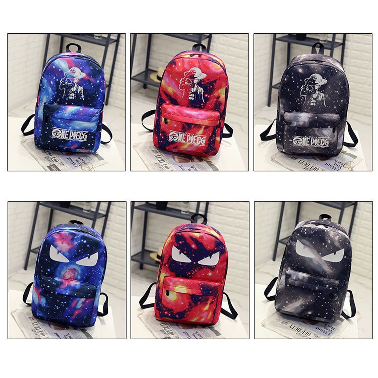 JX 841 RANSEL IMPORT UNISEX MOTIF ANIME DAN SUPERHERO