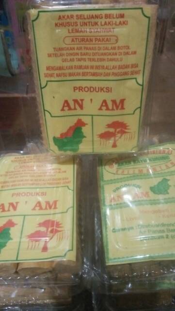 Akar seluang belum utk lemah syahwat