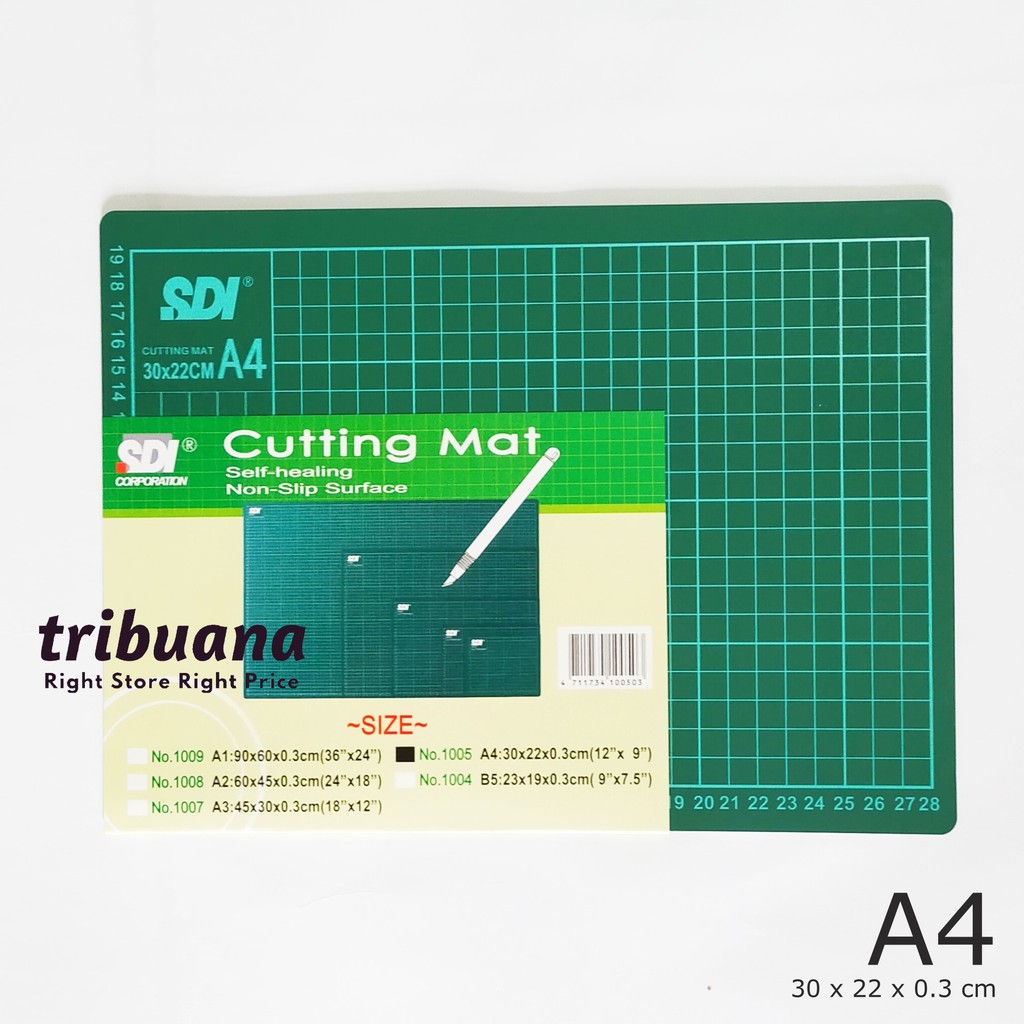 

Cutting Mat SDI - Alas Potong ukuran A4