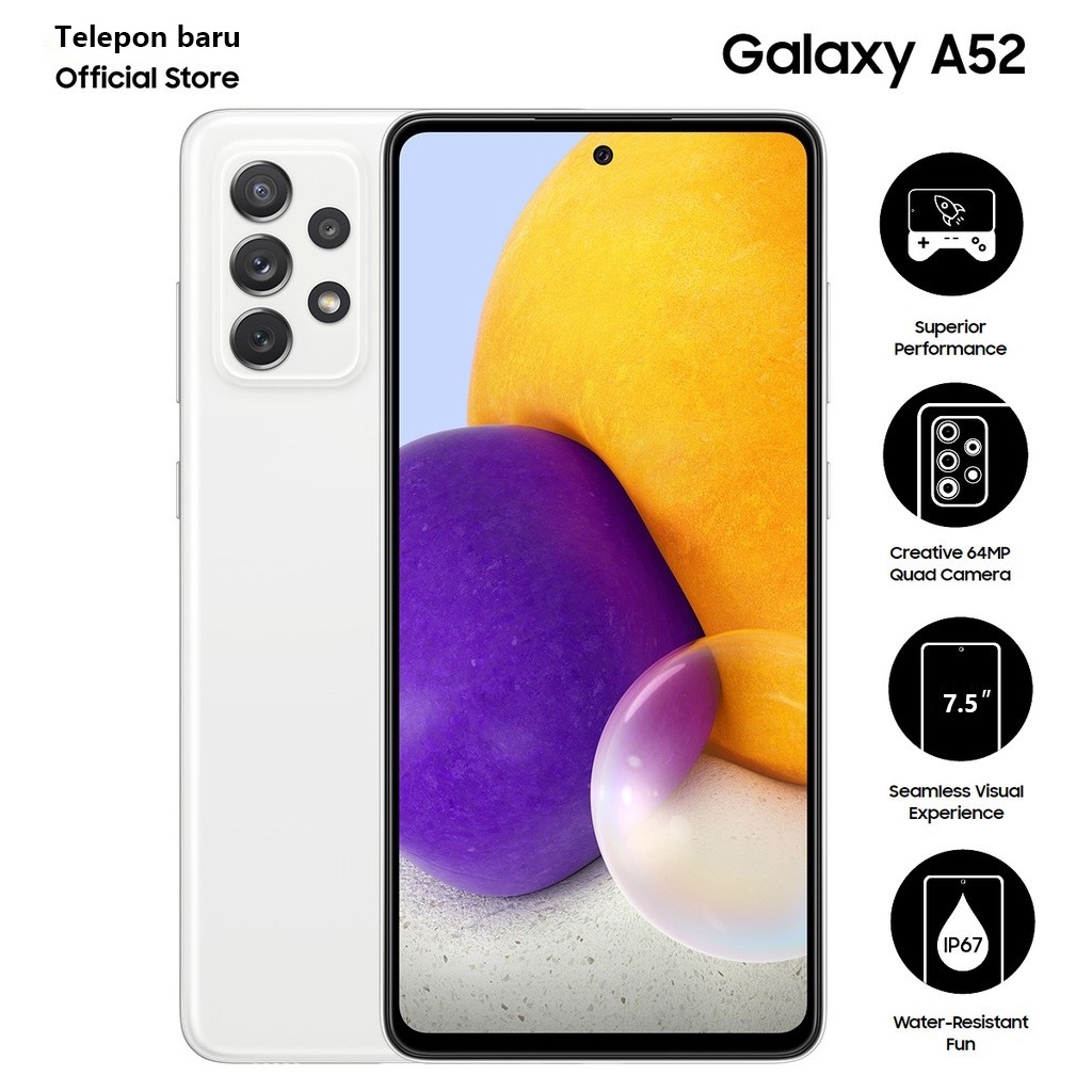 COD+Pengiriman lokal hp murah Galaxy A52s 5G 12/512 GB RAM 12 ROM 512GB Original Handphone Smartphone Android