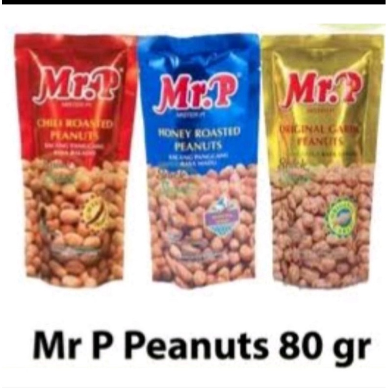 

Mr.P kacang panggang all varian 80gr