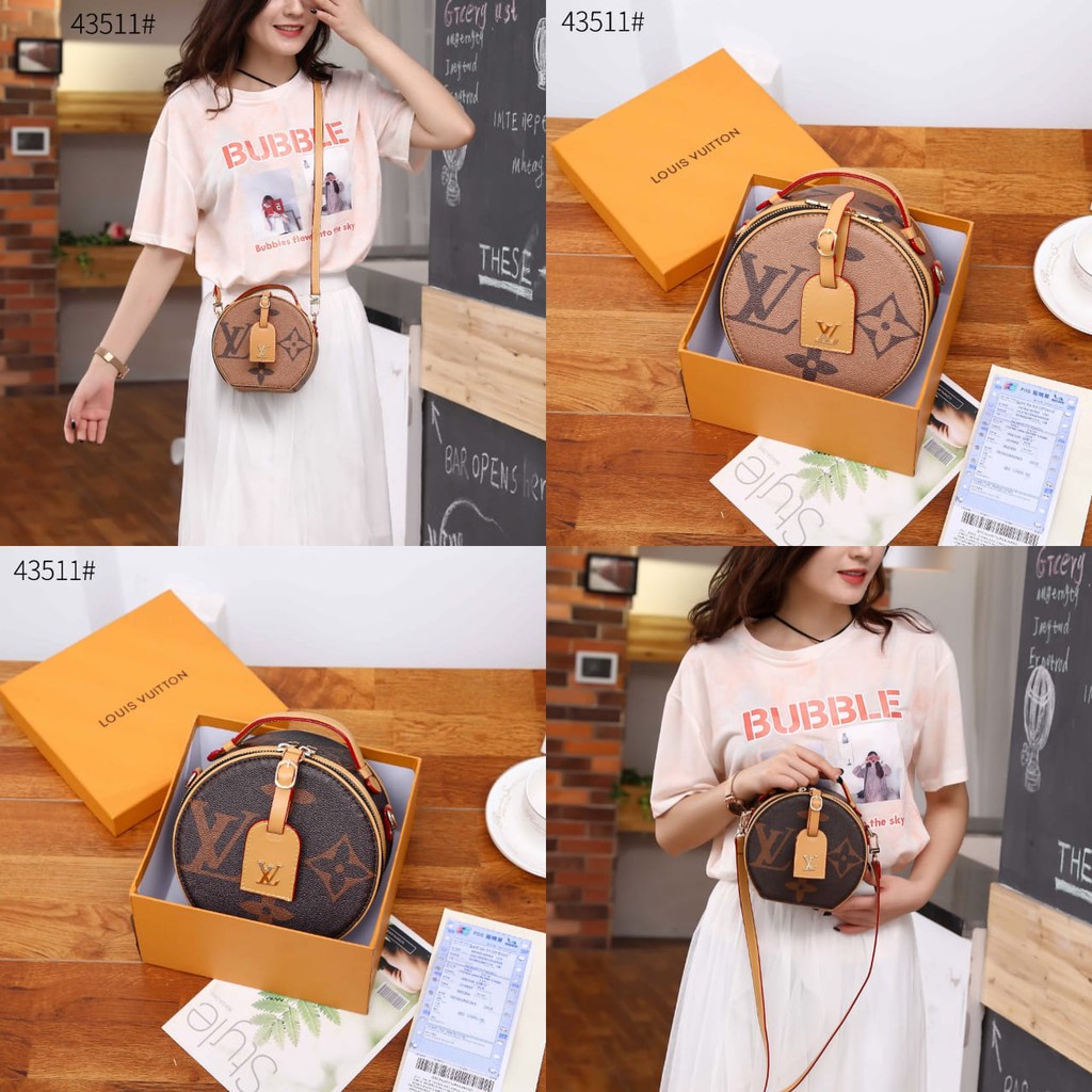 Louis Vuitton Petite Boite Chapeau Bag 43511#VAL TAS IMPORT MURAH BERKUALITAS