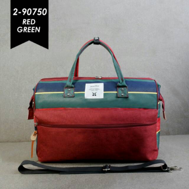 Tas Baju Travel Bag Anello Strip 2-90750# L