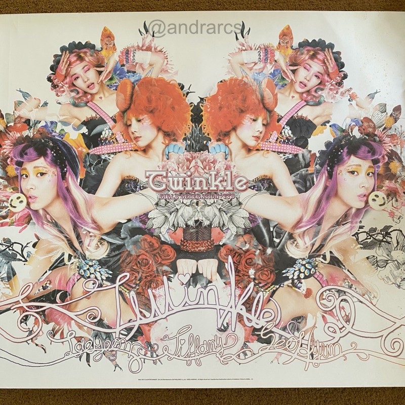 Girls' Generation-TTS (TaeTiSeo) - Twinkle Official Poster