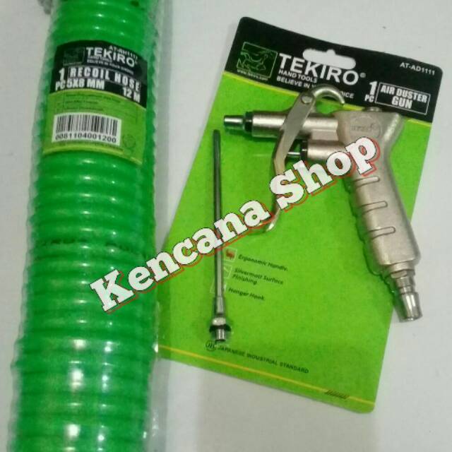 Jual Air Duster Tekiro Selang Recoil Tekiro Meter Paket Semprotan Angin Tekiro Selang