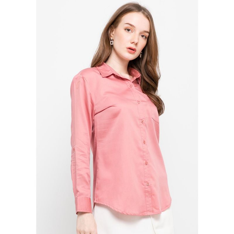 KEMEJA LENGAN PANJANG WANITA DUST