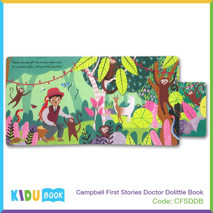 Buku Cerita Bayi dan Anak Campbell First Stories Doctor Dolittle Book Kidu Toys