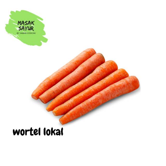 Wortel Segar Masak Sayur Segar Gratis Ongkir Shopee Indonesia