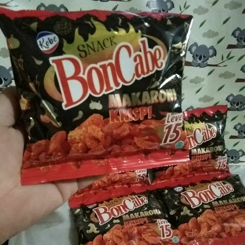 

boncabe makaroni krispi level 15@30gr