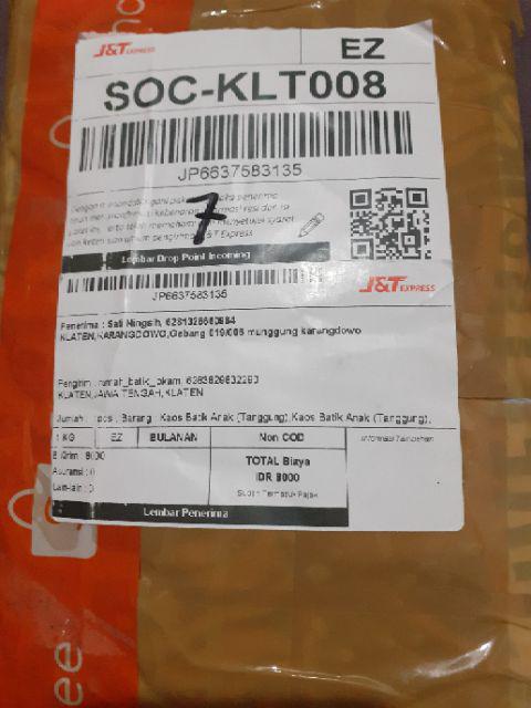 Kaos Batik Anak (tanggung)