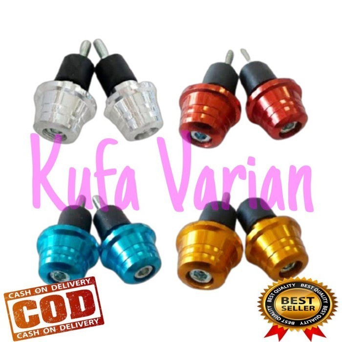 sepasang Jalu / Bandul Stang CNC Motor Vario Mio Beat Nmax Xmax Lexi Aerox Adv Supra Ninja Beat Satria Fu model matic kecil import tebal