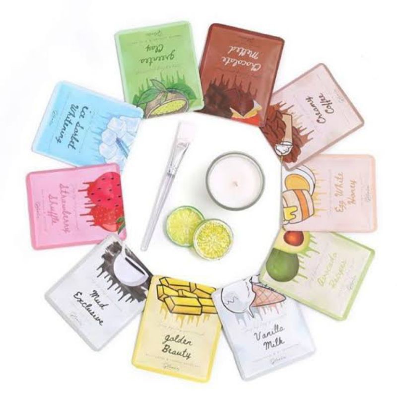 

masker organik lea gloria 20gr
