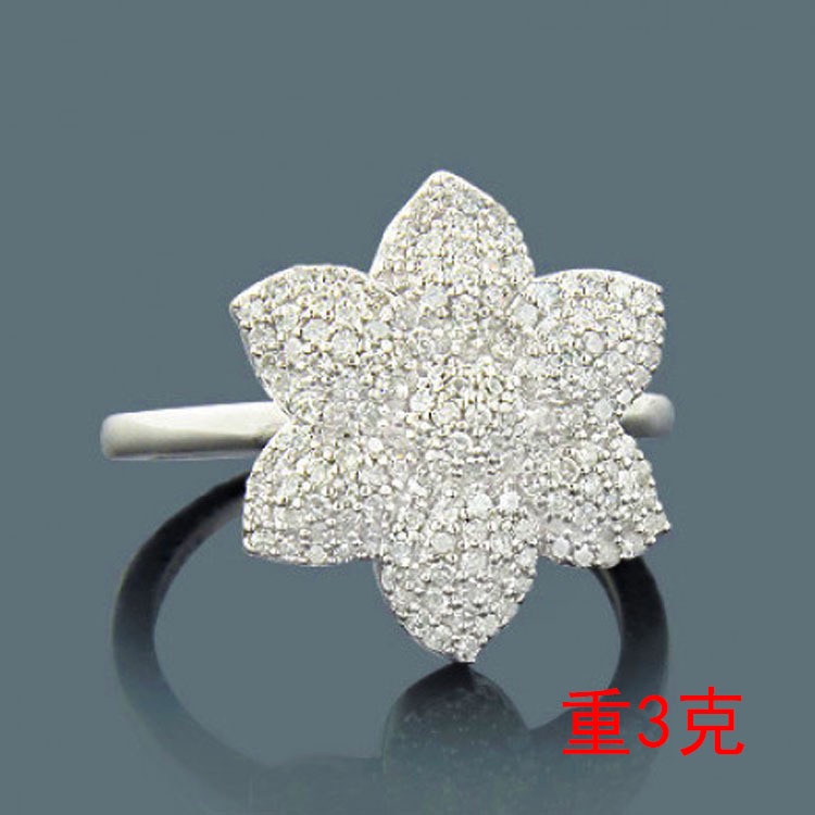Cincin Berlian Imitasi Bentuk Bintang Untuk Wanita
