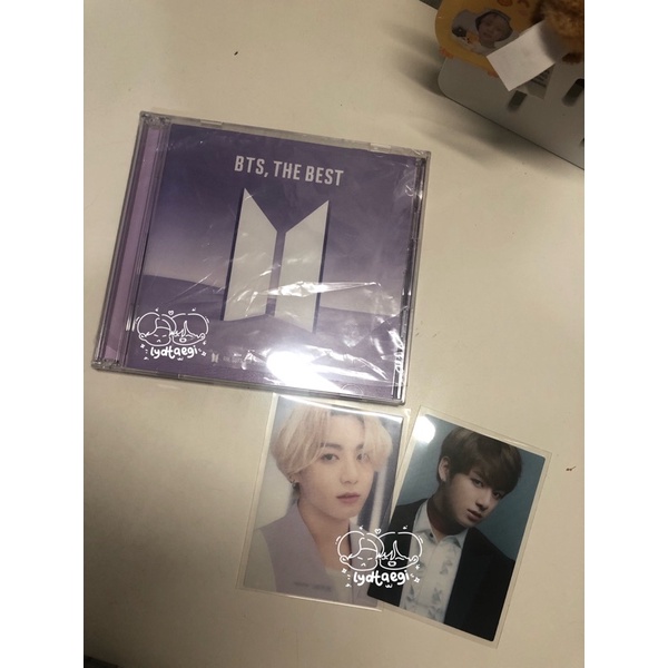 BTS the best japan reg version photocard jungkook bts fullset photocard bts jin suga rm jhope jimin 