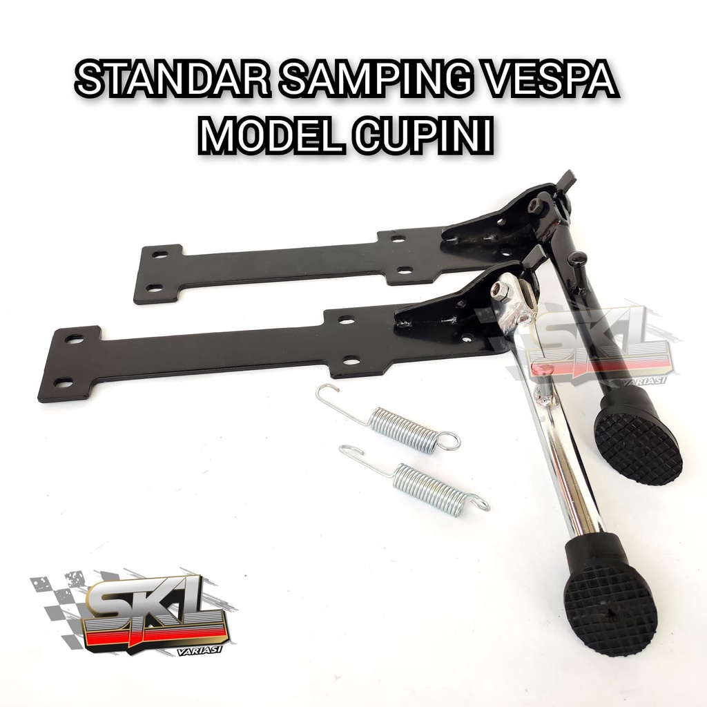 Standar Samping Vespa Model Cupini Ring 10 Standar Samping Super Sprint PX All vespa series