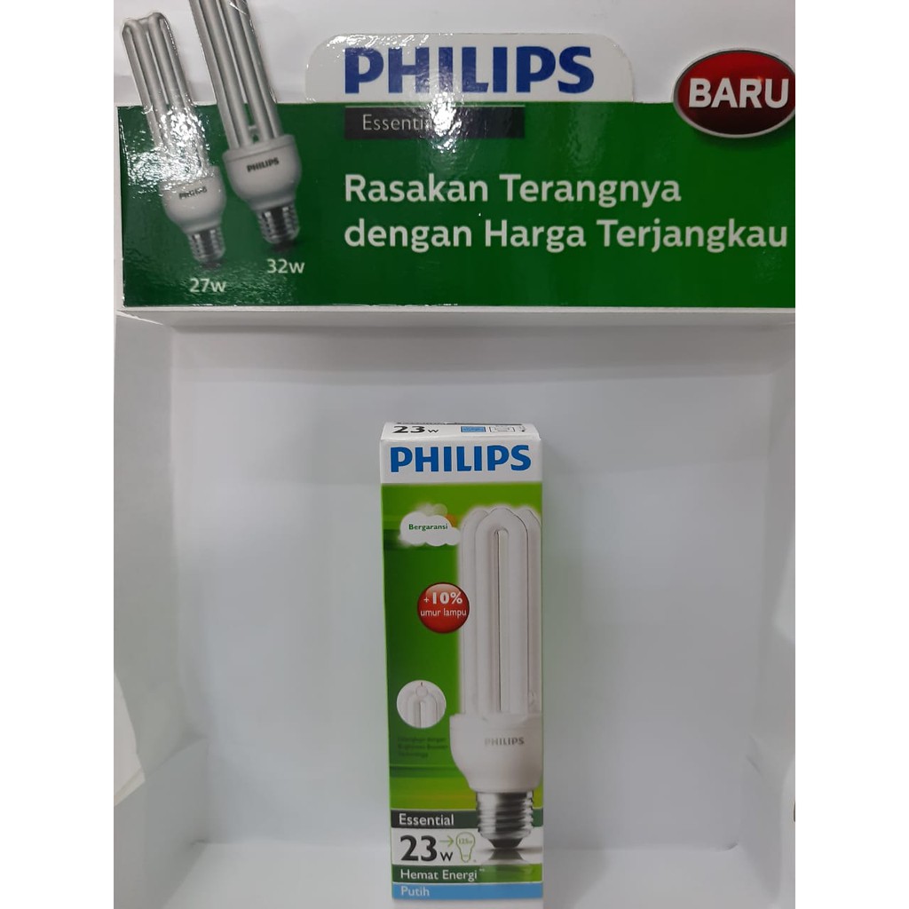 LAMPU PHILIPS ESSENTIAL 23 WATT